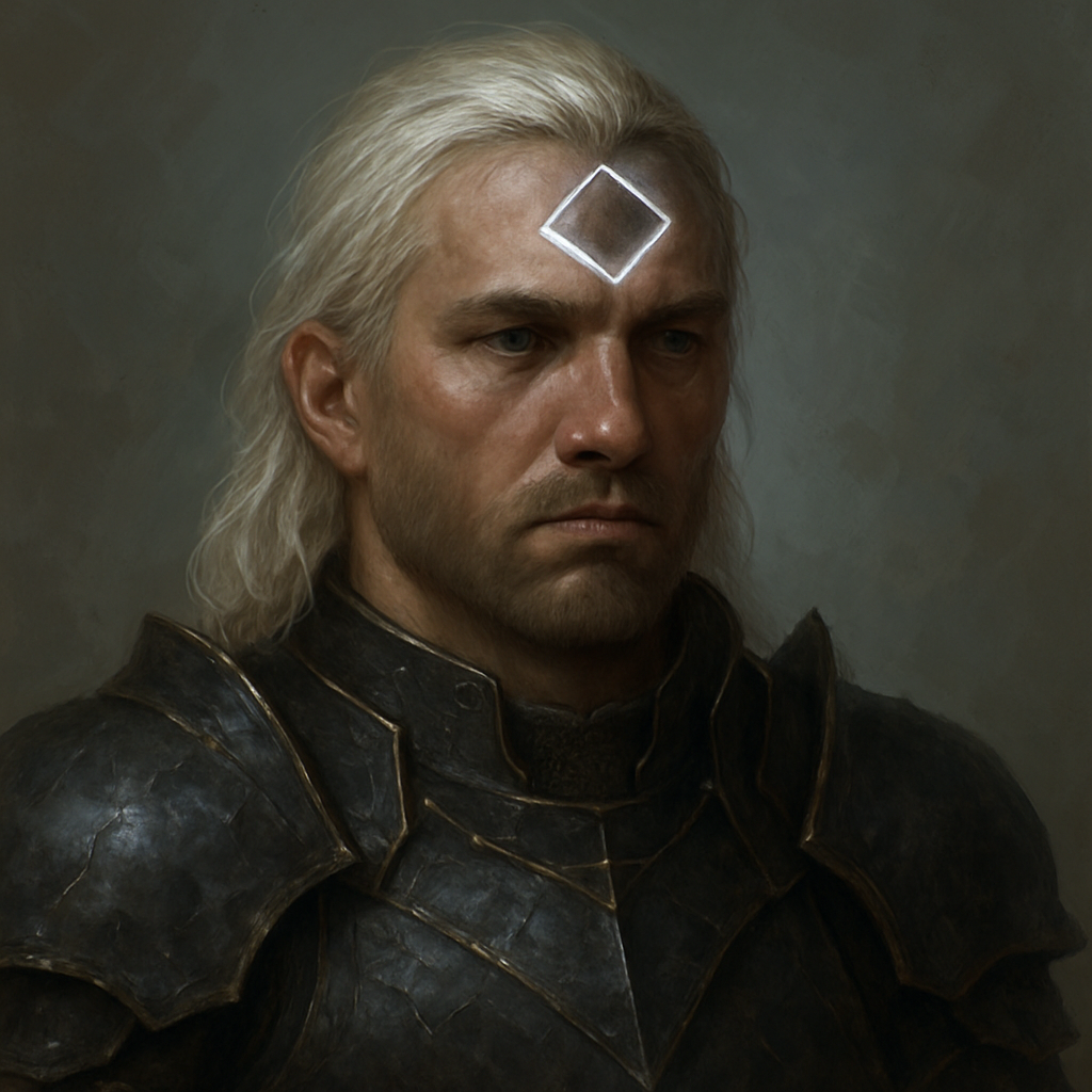 A Highborn Janim: the geometric mark persists even in mixed heritage